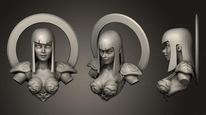 Figurines simple (Xena2, STKPR_2318) 3D models for cnc